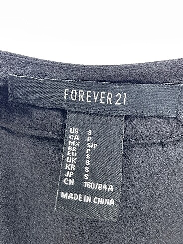 s Beden siyah Renk Forever 21 Uzun Elbise %70 İndirimli.