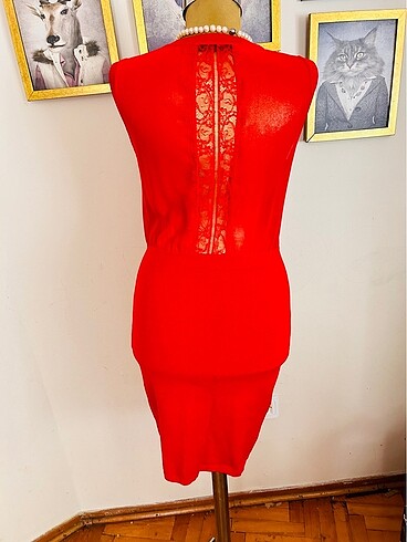 xs Beden kırmızı Renk Journey elbise