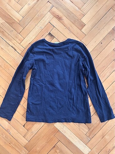 11-12 Yaş Beden lacivert Renk Uspa ince sweatshirt
