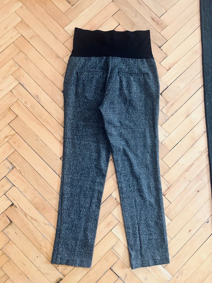 Gri Hamile Pantolon - Görsel 4