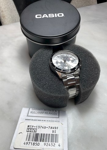 Orijinal Casio MTP-1374D-7AVDF Erkek Kol Saati - Görsel 5