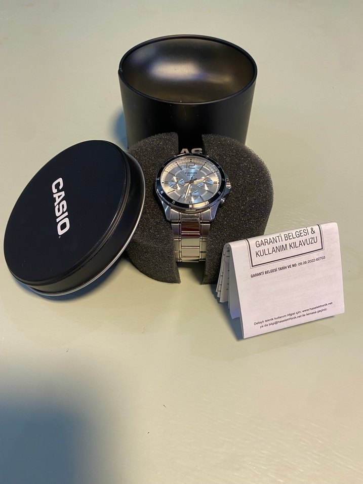 Orijinal Casio MTP-1374D-7AVDF Erkek Kol Saati - Görsel 2