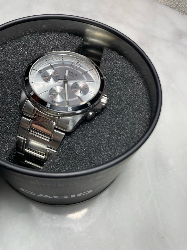 Orijinal Casio MTP-1374D-7AVDF Erkek Kol Saati - Görsel 4