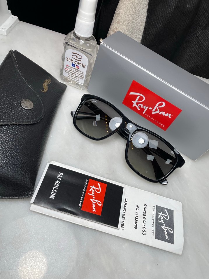 Orijinal Ray-Ban 4181 601/71 Unisex Güneş Gözlüğü - Görsel 5