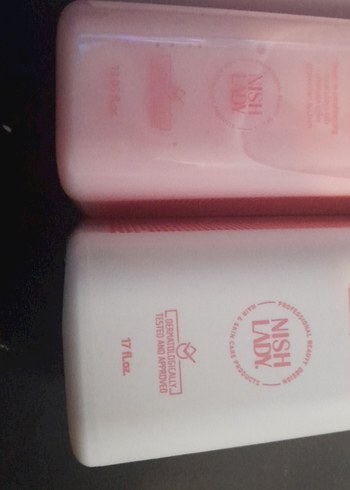 Nish Lady Saç Şekillendirici Köpük ve Renk Koruyucu Saç Kremi - Görsel 4