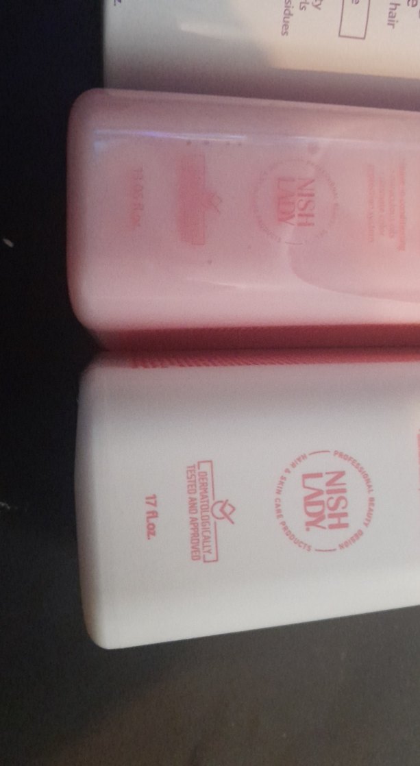 Nish Lady Saç Şekillendirici Köpük ve Renk Koruyucu Saç Kremi - Görsel 4