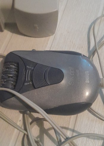 Pembe ve Gri Epilatör Seti - Görsel 5