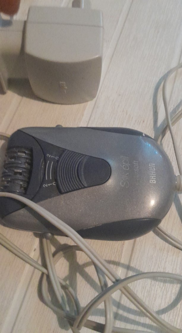 Pembe ve Gri Epilatör Seti - Görsel 5