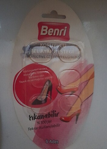 universal Beden beyaz Renk Ayak ped