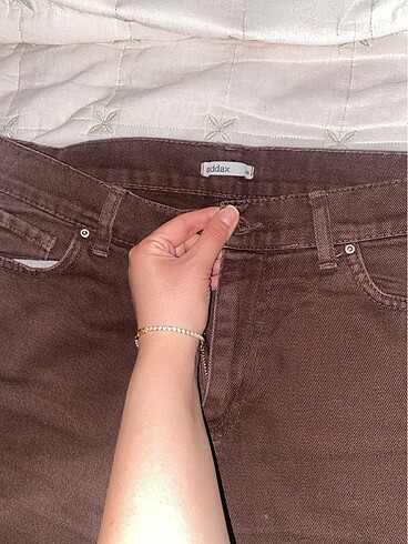 Addax Kahve jeans