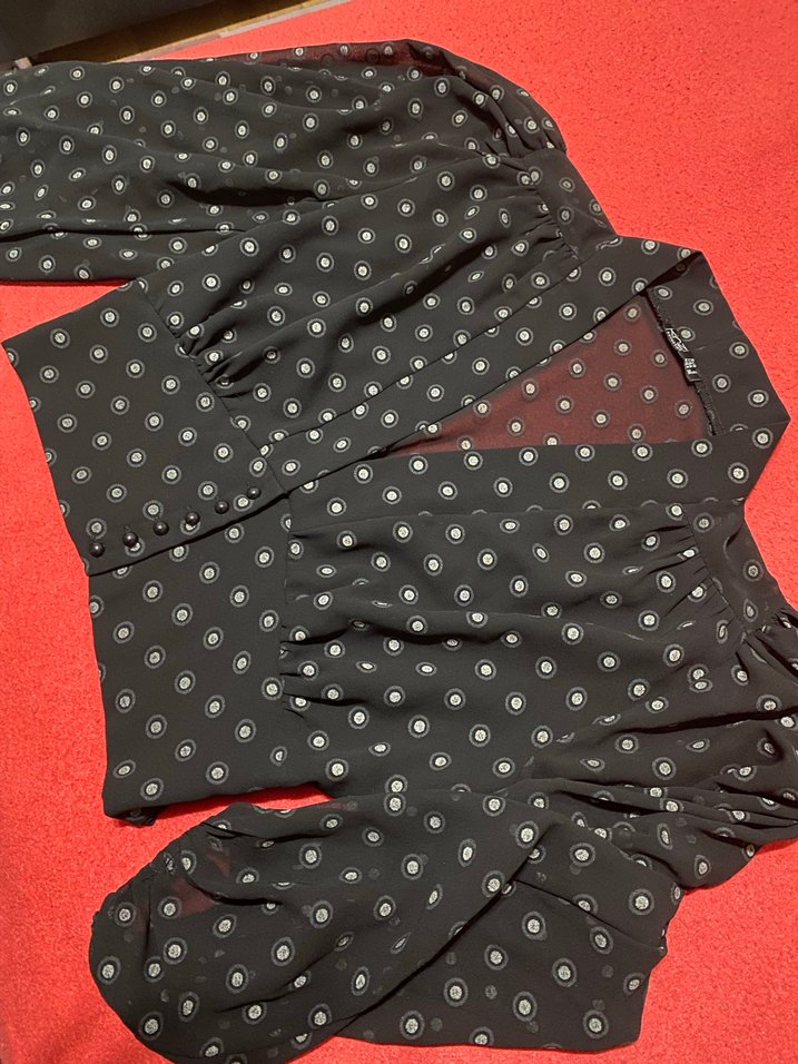 Düğmeli Siyah - Görsel 2