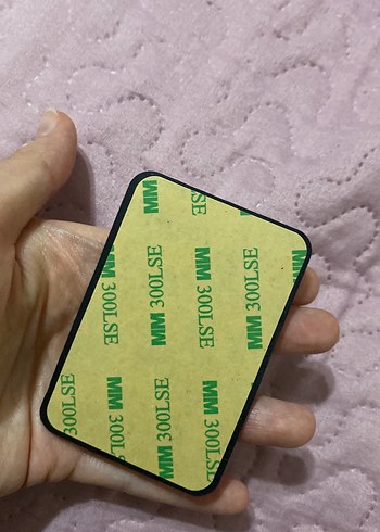 Düğmeli Kahvereng Ayıcık Telefon Kılıfı ve yapıştırıcı ikisi - Görsel 3