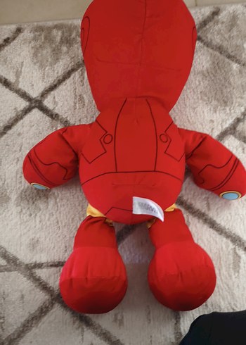 50 cm Kırmızı Renkli Iron Man Peluş Figür - Görsel 2