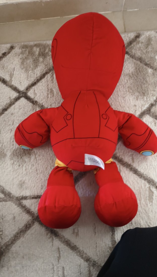 50 cm Kırmızı Renkli Iron Man Peluş Figür - Görsel 2