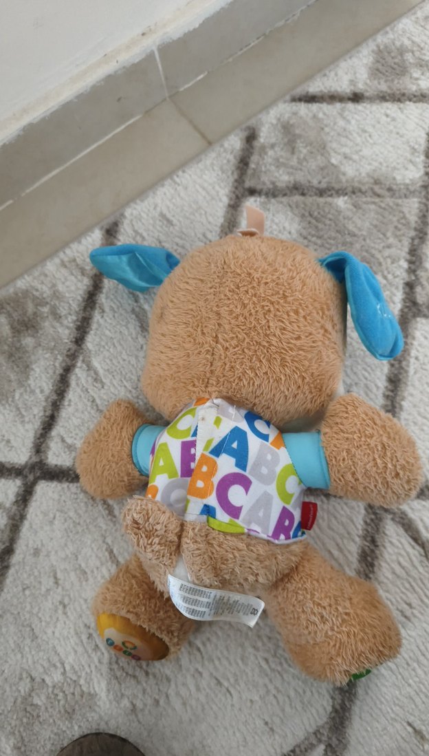 Renkli Eğitici Peluş Köpek Oyuncak - Görsel 2