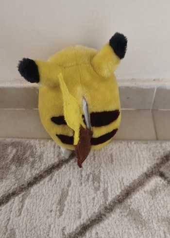 Sarı Pikachu ışıklı sesli konuşan Peluş Oyuncak - Görsel 2