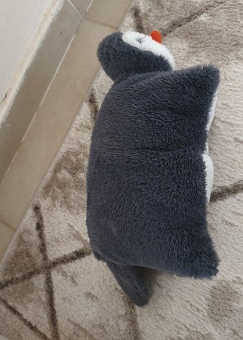 Gri Penguen Peluş Oyuncak - Görsel 2