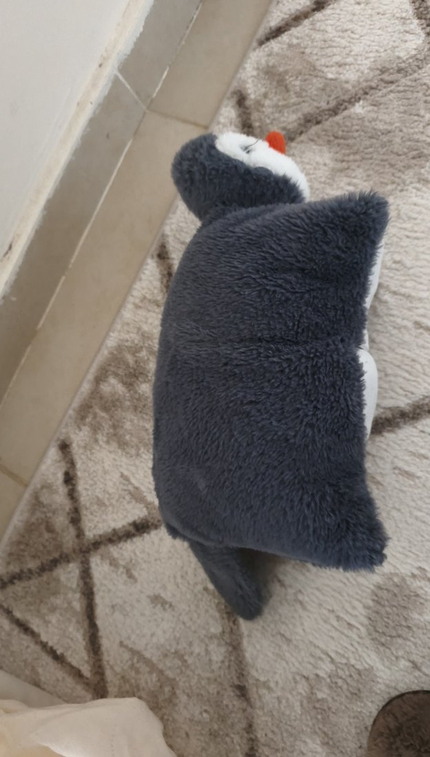 Gri Penguen Peluş Oyuncak - Görsel 2