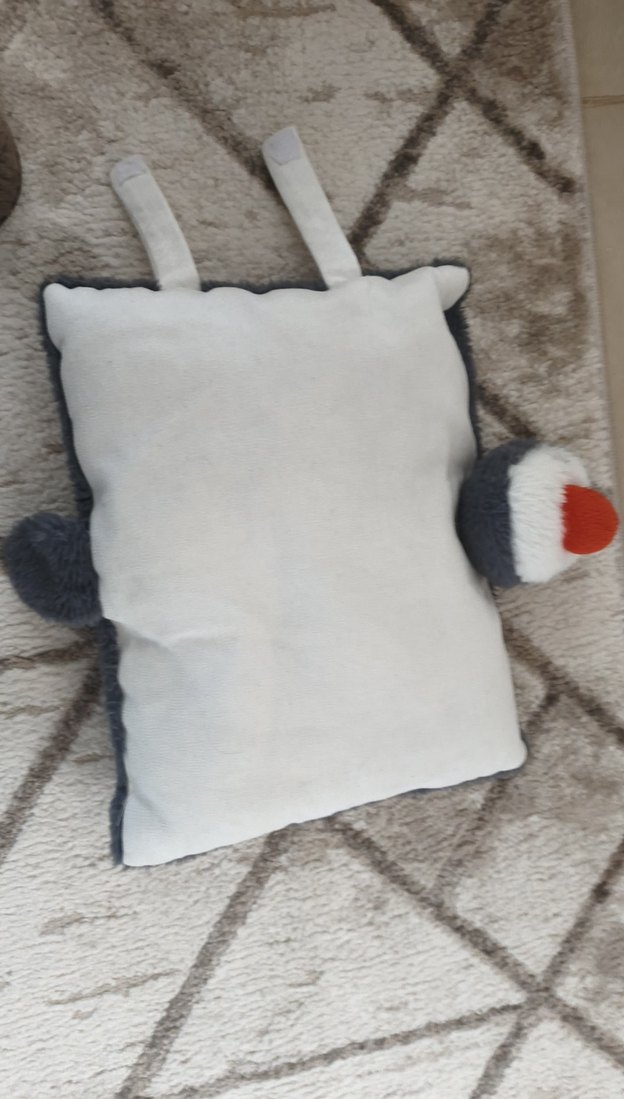 Gri Penguen Peluş Oyuncak - Görsel 4