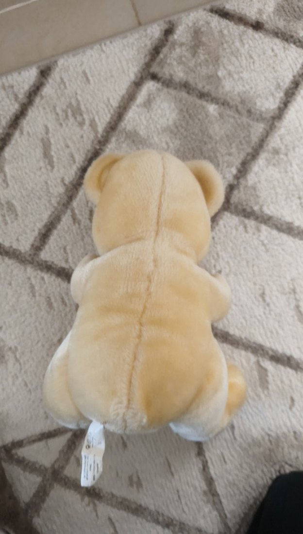 Bej Peluş Ayıcık Oyuncak - Görsel 2