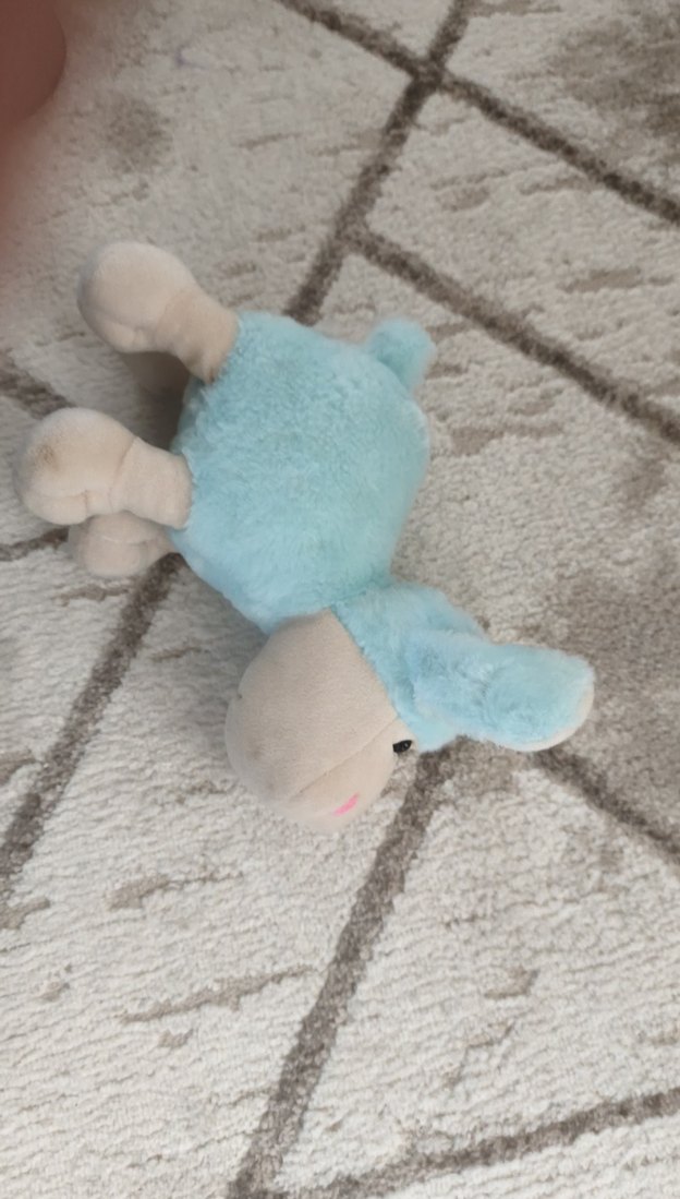 Pastel Gri Peluş Oyuncak - Görsel 3