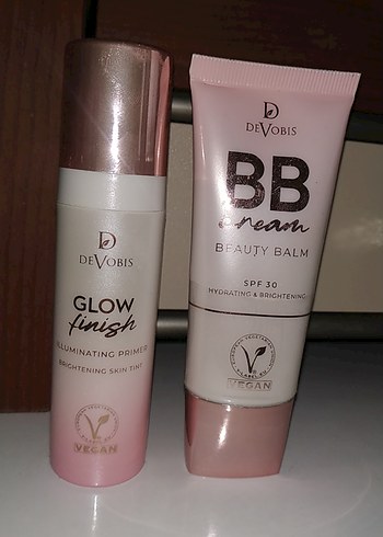 DEVOBİS VEGAN GLOW FİNİSH VE BB CREAM - Görsel 2