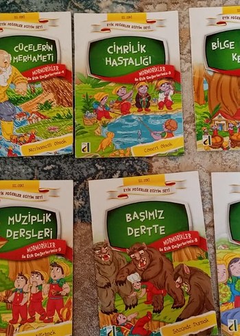 Mormorikler Etik Değerler Eğitim Seti - 6 Kitap
