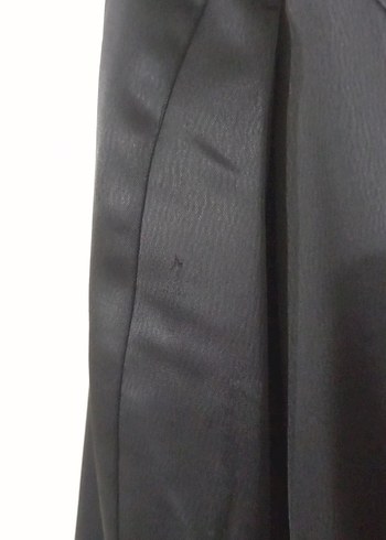 İş Tarzı Siyah Uzun Kollu Nakışlı Kadın Elbisesi - Görsel 7