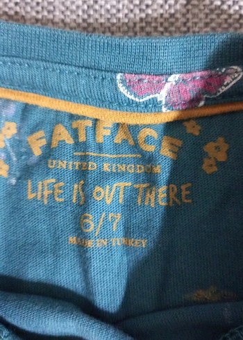 Turkuaz Baskılı Uzun Kollu Kız Tişörtü - Görsel 2