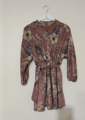 Bohem Uzun Kollu Mini Kimono - Görsel 3