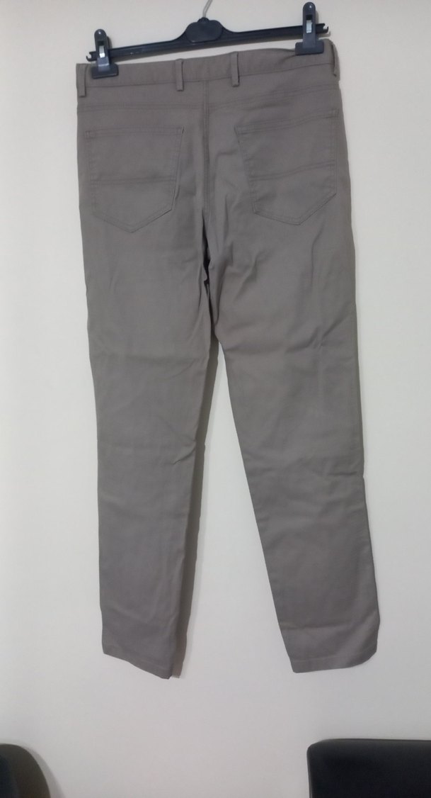 Gri Erkek Regular Fit Pantolon - Görsel 4
