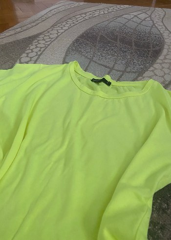 fosforlu Sarı T-shirt - Görsel 3