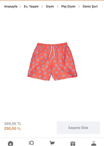 erkek deniz şortu - Görsel 5