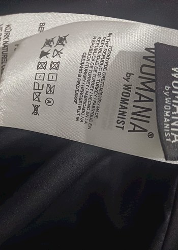 m Beden siyah Renk Kürk Detaylı Siyah Uzun Kadın Yelek