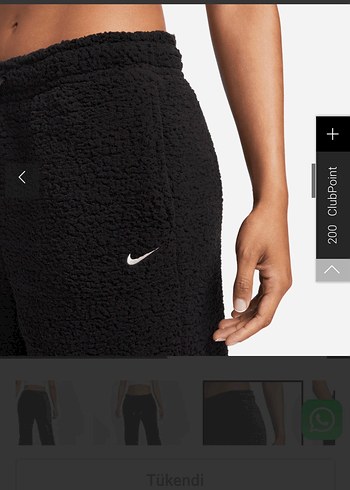 nike sherpa therma fit peluş eşofman - Görsel 3