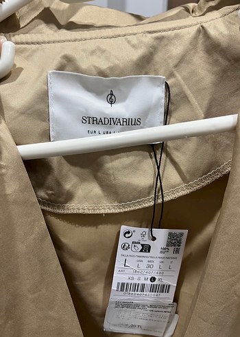 Bej Düğmeli Midi Kadın Trençkot - Görsel 2