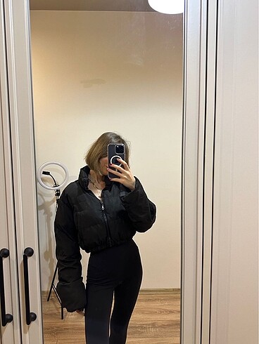 Puma crop mont kısa mont