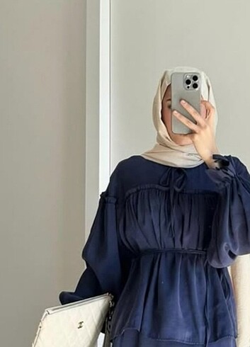 36 Beden gri Renk Tesettür giyim
