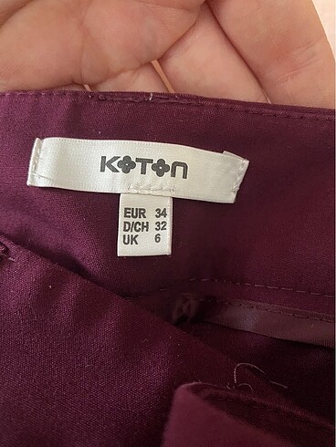 34 Beden Kumaş , bilek boy pantolon