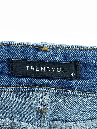 40 Beden mavi Renk Trendyol & Milla Mini Şort %70 İndirimli.