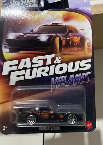 Siyah Fast & Furious Oyuncak Araba - Görsel 2