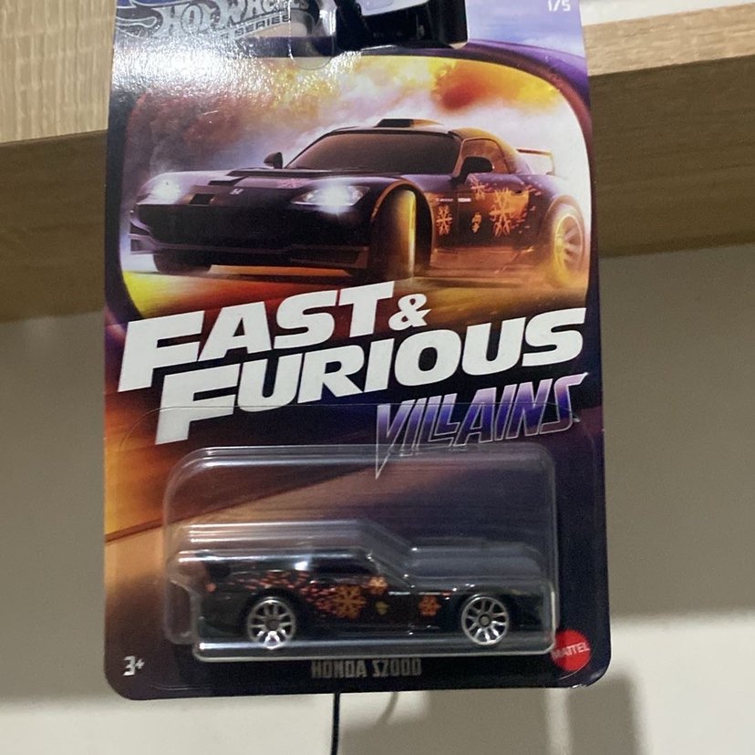 Siyah Fast & Furious Oyuncak Araba - Görsel 2