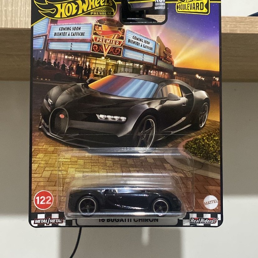 Siyah Bugatti Chiron Oyuncak Araba - Görsel 2