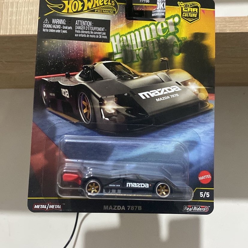 Siyah Mazda 787B Oyuncak Araba - Görsel 2