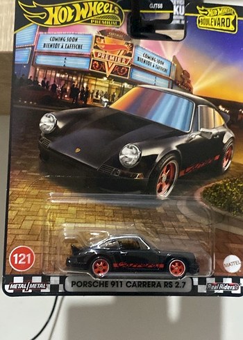 Siyah Metal Porsche Oyuncak Araba - Görsel 2