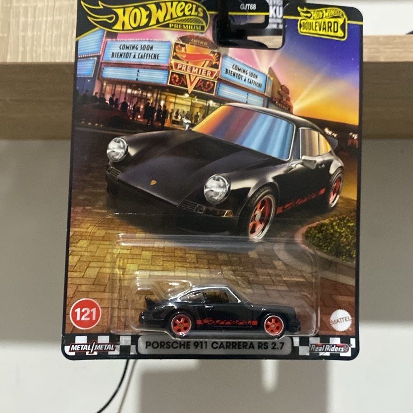 Siyah Metal Porsche Oyuncak Araba - Görsel 2