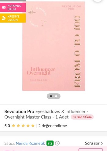 Revolution Pro The Masterclass Sevgililer günü - Görsel 3