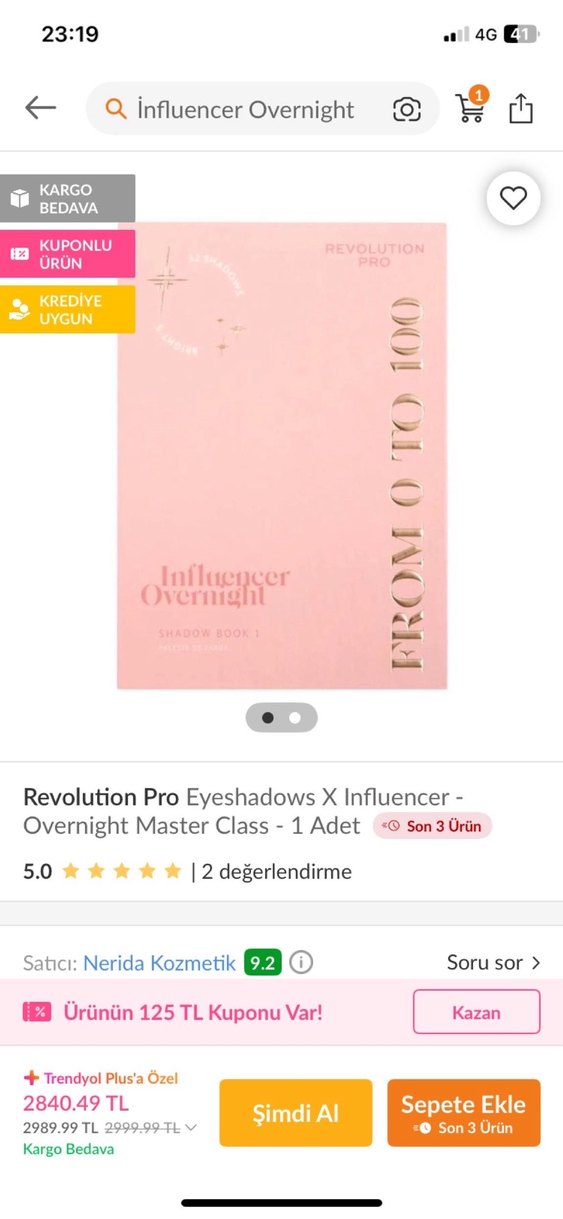 Revolution Pro The Masterclass Sevgililer günü - Görsel 3