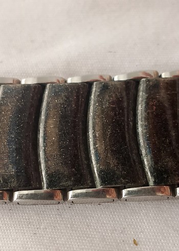 Avrupa siyah beyaz çelik saat kordonu 350 TL - Görsel 6