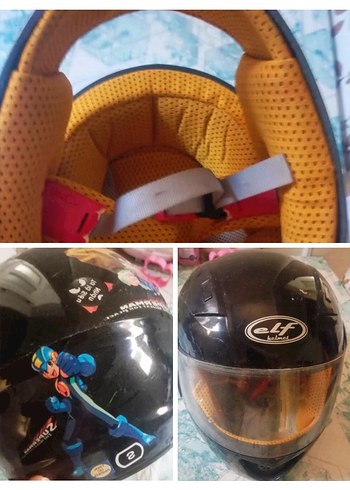 Yeni depolarda s beden çocuk motor kaskı - Görsel 2